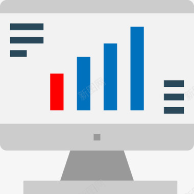 平面设计图框监视器业务图表平面图图标图标
