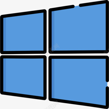 靠近窗口窗口技术徽标线颜色图标图标