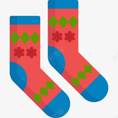 冬季图标袜子冬季24平纹图标图标