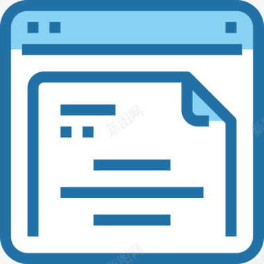 蓝色底图浏览器浏览器和界面2蓝色图标图标