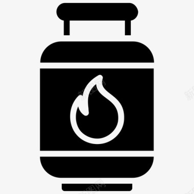 烹饪煤气瓶烹饪煤气烹饪煤气瓶图标图标
