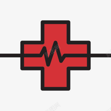 医疗保健和医疗医疗保健医疗87线性颜色图标图标