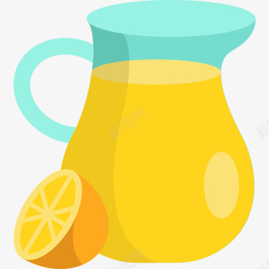 柠檬水夏季食品饮料2无糖图标图标