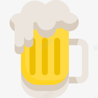 啤酒夏季12淡啤酒图标图标