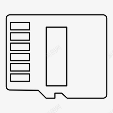 SIM卡sd卡数据存储卡图标图标