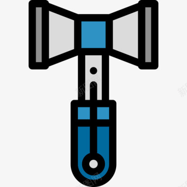 锤子素材锤子工具箱7线颜色图标图标