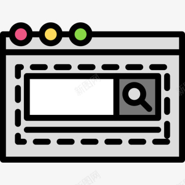 颜料颜色浏览器ui界面19线性颜色图标图标