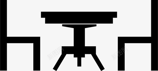 椅子桌子椅子餐桌图标图标