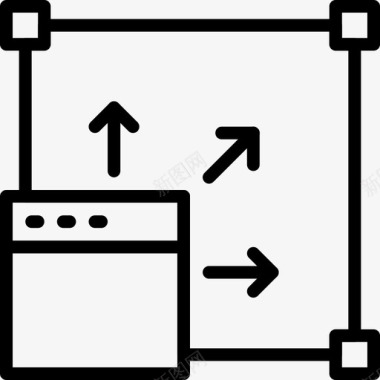 漂亮发型最大化屏幕创建图标图标