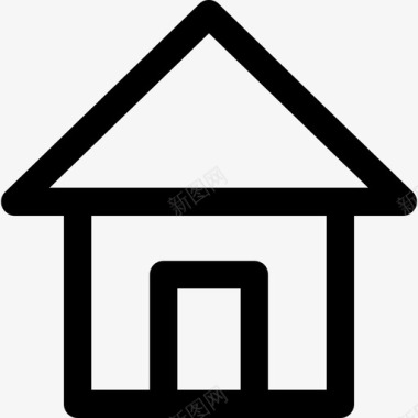 houseHouseandroid应用程序9线性图标图标