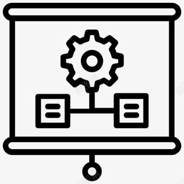 业务方案项目管理项目计划图标图标