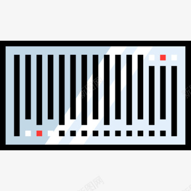 32x32条形码工业32线颜色图标图标