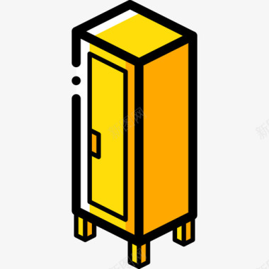 储物柜家具38黄色图标图标