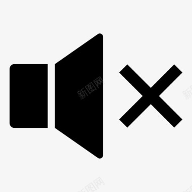 音量静音静音声音声音关闭图标图标