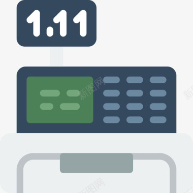 收银工作台收银机购物63公寓图标图标