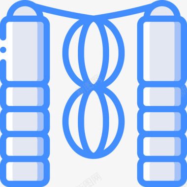 跳绳跳绳健身器材14蓝色图标图标