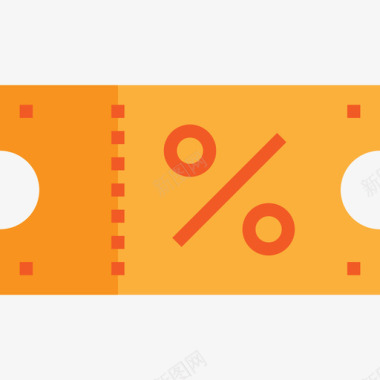 优惠券电子商务52平图标图标
