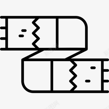 加厚围巾围巾圣诞101直线型图标图标