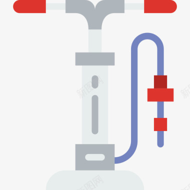 加压泵泵运动型74扁平图标图标