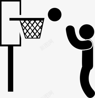 篮球nba奥林匹克图标图标