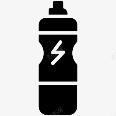 图标元素运动瓶饮料水瓶图标图标