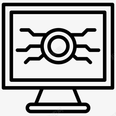 软件计算机按钮互联网技术计算机技术信息技术图标图标