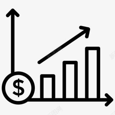 信息条状图业务图分析条形图图标图标