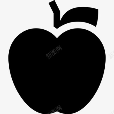 苹果苹果食品69填充图标图标