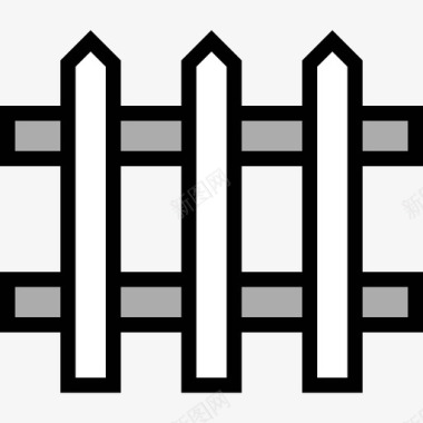 围栏图片围栏杂项5线型颜色图标图标