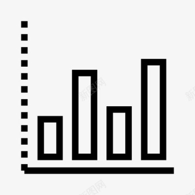 金融财产图表商业金融图标图标