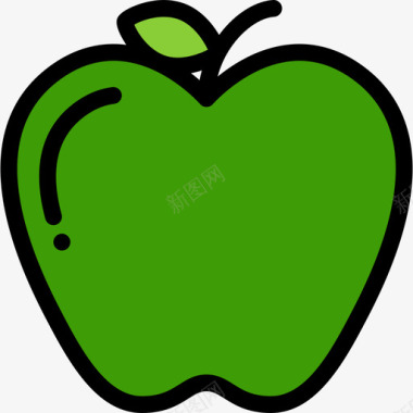 苹果苹果健康食品8正色图标图标