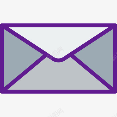 电子邮件要素9线性颜色图标图标