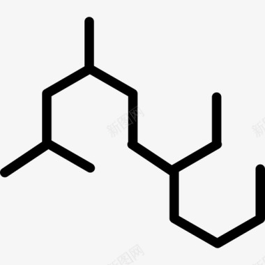 神经元细胞细胞科学32线性图标图标