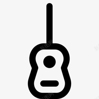 吉他娱乐乐器图标图标
