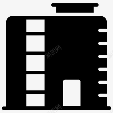 储罐化学品储罐液体容器图标图标