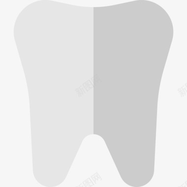 牙齿纠正牙齿健康21扁平图标图标