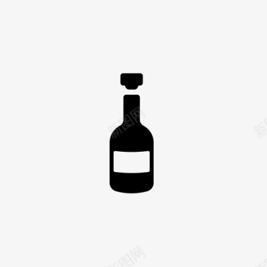 酒瓶酒瓶酒精贝弗拉格菲尔1号图标图标