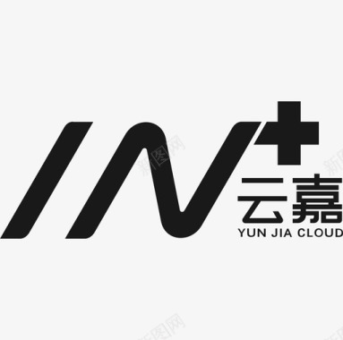 矢量LOGO圆环标识设计云嘉logo图标