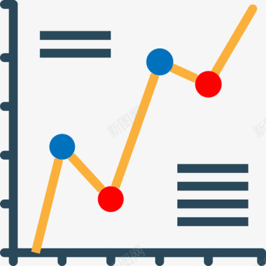 多彩图表条形图商业图表和平面图图标图标