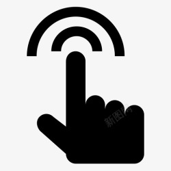 立体交互设计触摸技术交互式显示触摸面板图标高清图片