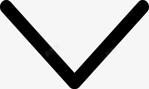 网校网校方向 (向下)图标