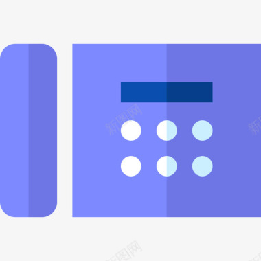 蓝牙通信电话通信和媒体9扁平图标图标