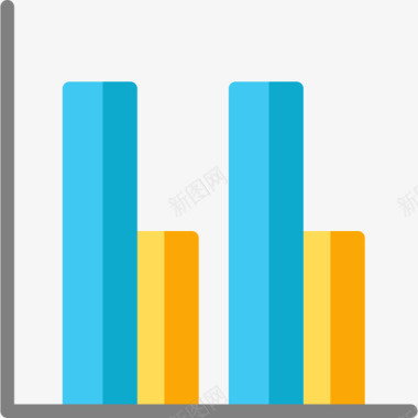 条形图图表平面图图标图标