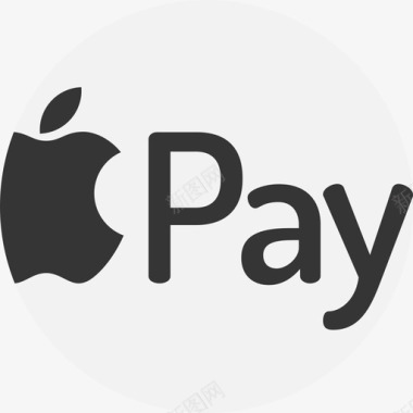 ApplePay电子商务和支付方式徽标扁平图标图标