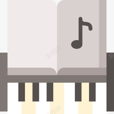 钢琴知识3平淡图标图标