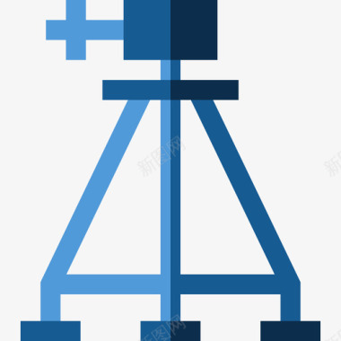 脚架放映机三脚架摄像机和摄像机2平面图标图标