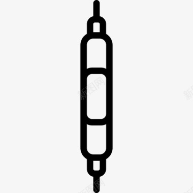 打卡机器音量控制器连接器电缆2线性图标图标