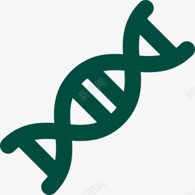 多彩DNADna医学91线性颜色图标图标