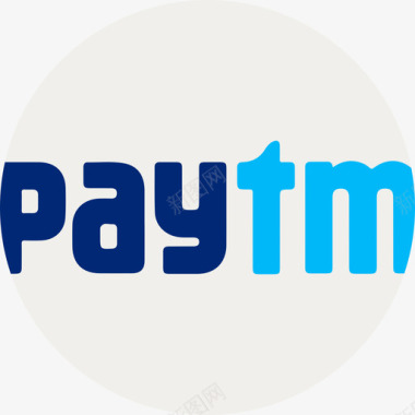 徽标Paytm电子商务和支付方式徽标扁平图标图标