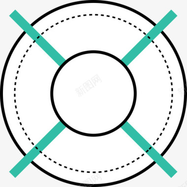 救生圈背景提示框救生圈搜索引擎优化和营销7单位图标图标